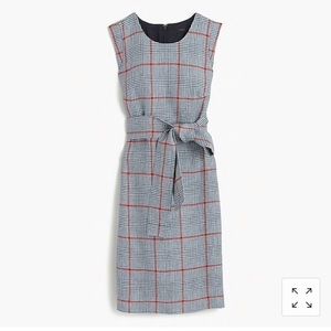 J. Crew Italian Linen Sheath Dress